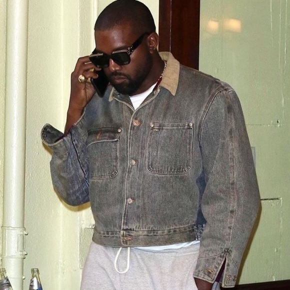 Vintage 1990 Polo Ralph Lauren Flannel Lined Denim Trucker Jacket - Picture 2 of 14